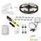 Task Lighting 16 ft 120 Lumens Per Foot Radiance Touch Dimmer Switch Tape Light Kit, 4000K Soft White, Retail Box L-RTDRK-16-40 - alternate 1